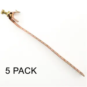 5 Pack Copper Ground Straps UL Listed 9 DirecTV Approved Satellite Electrical