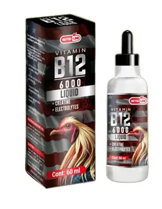 Nutri-line B12 6000 60ml (Para Gallos) exp 02/28 B 15 For Rooster Supplements Vitamin