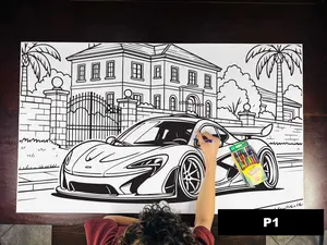 P1 Table Size Coloring Sheet