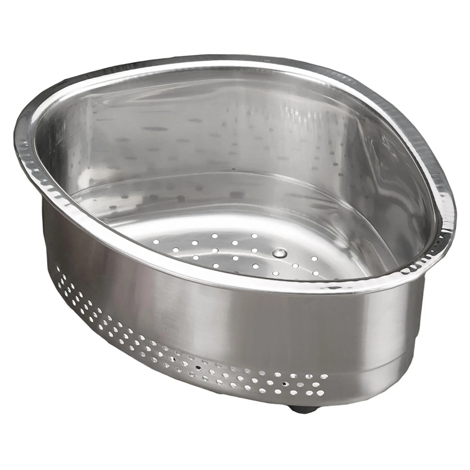 RSVP Stainless Steel Corner Sink Basket