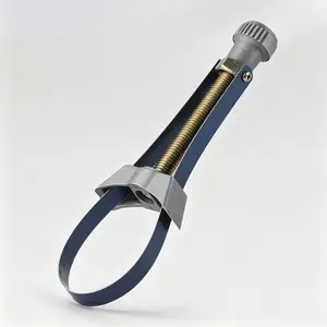 Adjustable Oil Filter Strap Wrench, 60-120mm Heavy-Duty Removal Tool with Ergonomic Handle, Non-Slip & Universal Fit for Cars, Trucks & Diesels filter wrench