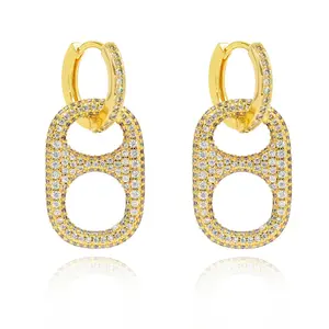 Hillbetty Gold Huggie Earring