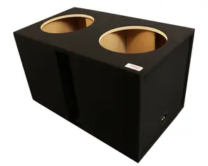 Dual 15 in Ported High SPL Output-Heavy Duty Subwoofers Subwoofers- All 1 in Enclosure - Proudly USA Built - Supreme Terminal Binding Posts