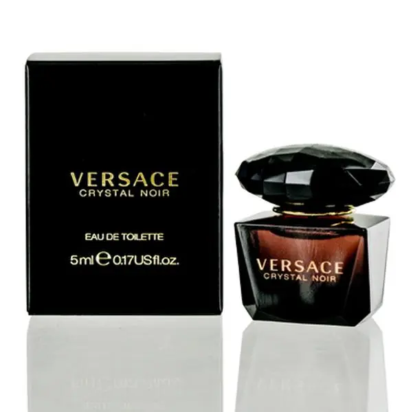 CRYSTAL NOIR/VERSACE EDT MINI 0.17 OZ (5.0 ML) (W)-small volumn sample
