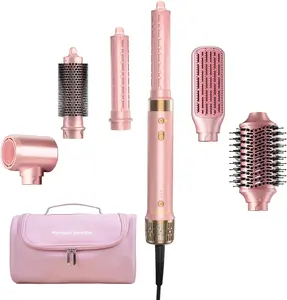 Mythsight Hair Styler With Travel Case, Hair dryer, Automatic curling iron, Volumizing hair, Quick-drying & Easy styling, Portable travel, business trips, Perfect gifts for Women, Friend, Mother's Day