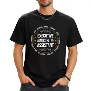 Stylish Administrative Assistant Gift T-Shirt – Soft Cotton, Ideal for Outdoor Wear