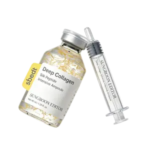 Sungboon 40ml Silk Lifting Ampoule, Deep Collagen & Peptide Formula, Anti-Aging Facial Essence, Fades Wrinkles for Plump and Firm Skin