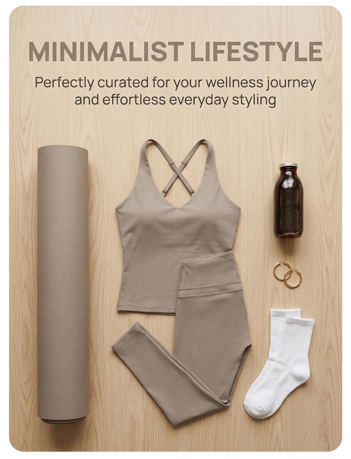 MASKERT Women's Two Piece Set Sports Tank Top & High Stretch Tight Leggings Tummy Control Workout Daily Wear Running Outfits SpringStatements