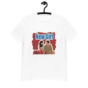 New Girl TV Show Merch T-Shirt, Jess Nick Schmidt Cece Winston Sitcom Graphic Tee, Unisex Fan Gift Shirt