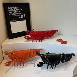 New Creative & Cute Crayfish-Themed Bag — Stylish, Unique, and Trendy Shoulder Bag with Large Capacity — Women's Handbag & Crossbody Bag