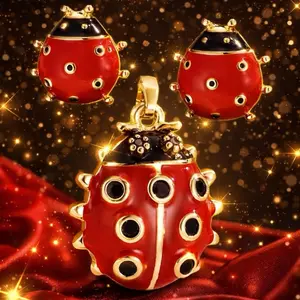 Ladybug Jewelry Set