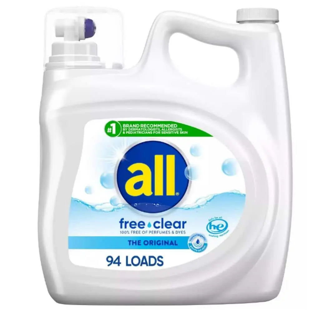 Sensitive Skin Liquid Laundry Detergent, 94-Loads, 118 fl. oz.