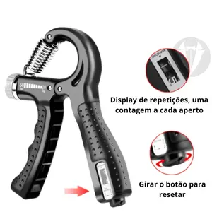 Adjustable Hand Grip Strengthener, Strength Training Accessory, Hand Exerciser for Wrist & Forearm Training, Muscle & Strength Enhancement, Anti-Slip Durable, Unisex, Portable Home & Office Equipment
