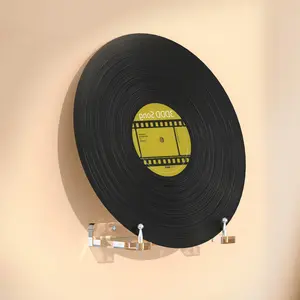 Wall-Mount  Display Shelf for Plates,  Plate Stand with Adjustable Display Angle, Ideal Hanger for 6-16 Inch Plates, Picture Frames, Bowl, Certificate, Artwork,  Pegs - 1 Pack