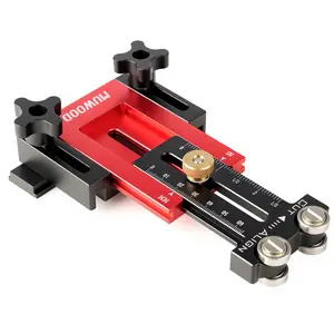 MUWOOD Thin Rip Jig Table Saw Jig Guide for Making Repetitive Narrow Thin Strip Cuts Woodworking Tools Fast Thin Ripping Guide for Band Saw Table Saw Router Table Fits for 3/8" x 3/4" T Slot