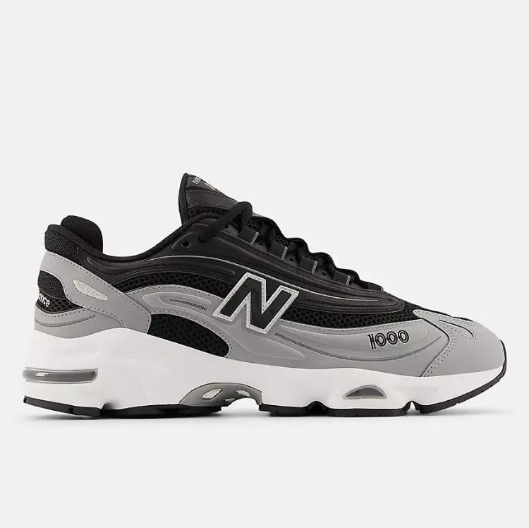 New Balance 1000 Black Grey M1000A Mens Fashion Sneakers New