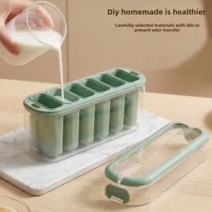 Homemade Ice Cream Silicone Mold Popsicle Maker