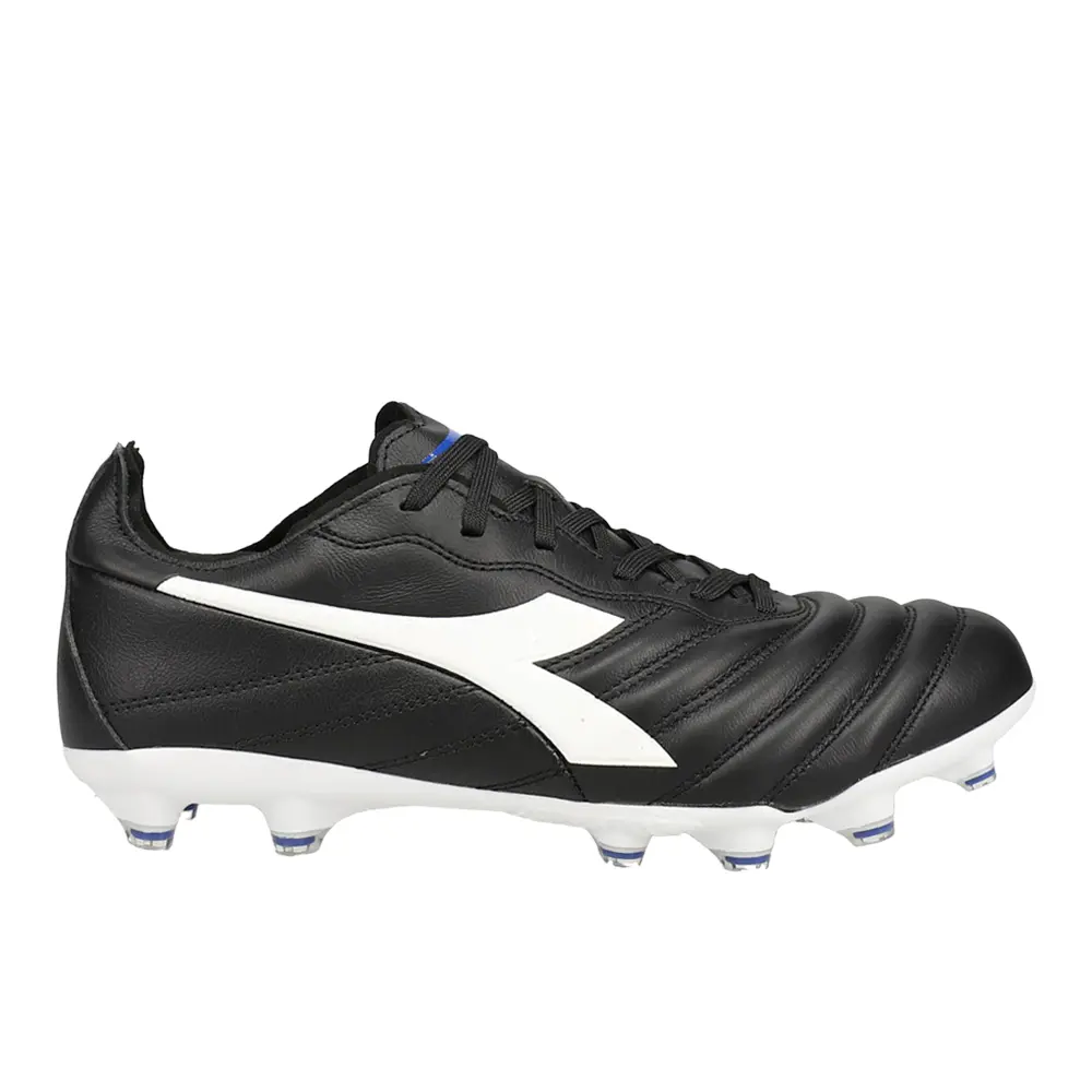 diadora Mens Brasil Elite 2 Lightweight Lp12 Soccer Cleats Cleated - Black diadora Mens Brasil Elite 2 Lightweight Lp12 Soccer Cleats Cleated - Black