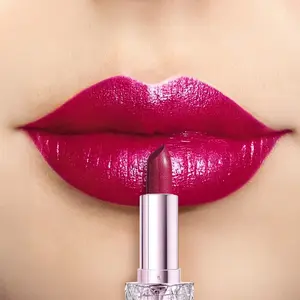Huasurv Shiny Full Lipstick, Moisturizing Fine Glitter, Long-Lasting Color, Natural Finish, 1 Piece, Non-Flammable, Scpn/cpnp Notified