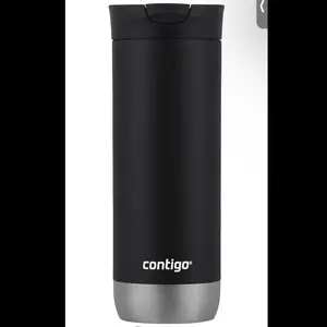 Huron Vacuum-Insulated Stainless Steel Travel Mug with Leak-Proof Lid Tumbler