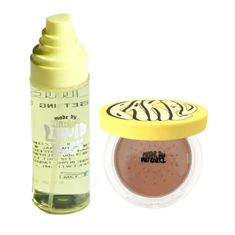 Baked Loose Powder & Setting Spray Bundle, 2 Counts/set Long-lasting Makeup Set, Perfect for All Skin Types, Face Makeup Sets Baked Loose Powder & Setting Spray Bundle, 2 Counts/set Long-lasting Makeup Set, Perfect for All Skin Types, Face Makeup Sets