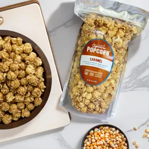 Large Gourmet Caramel Popcorn Bag