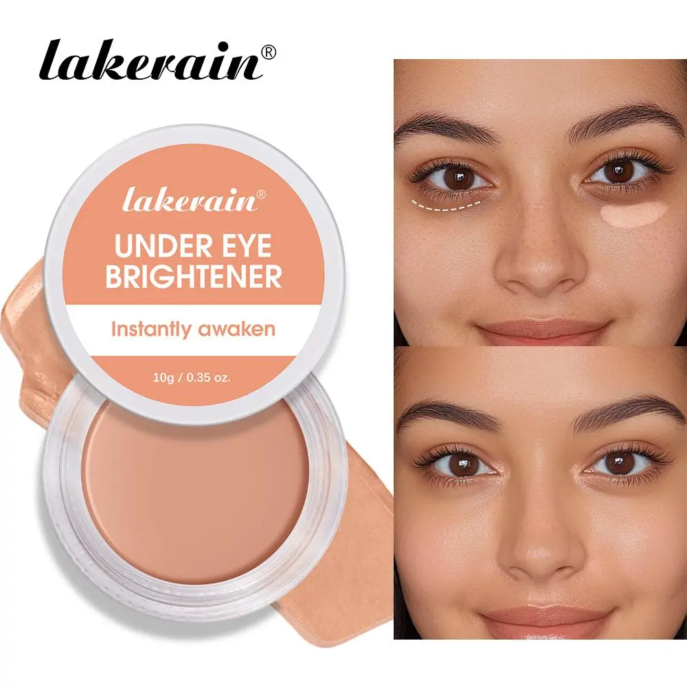 Eye Concealer Conceal & Brighten Dark Circles Nourishing Brightener Full Coverage Eye Bags Color Corrects Korean Cosmetics