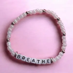 Handmade breathe bracelet 7”