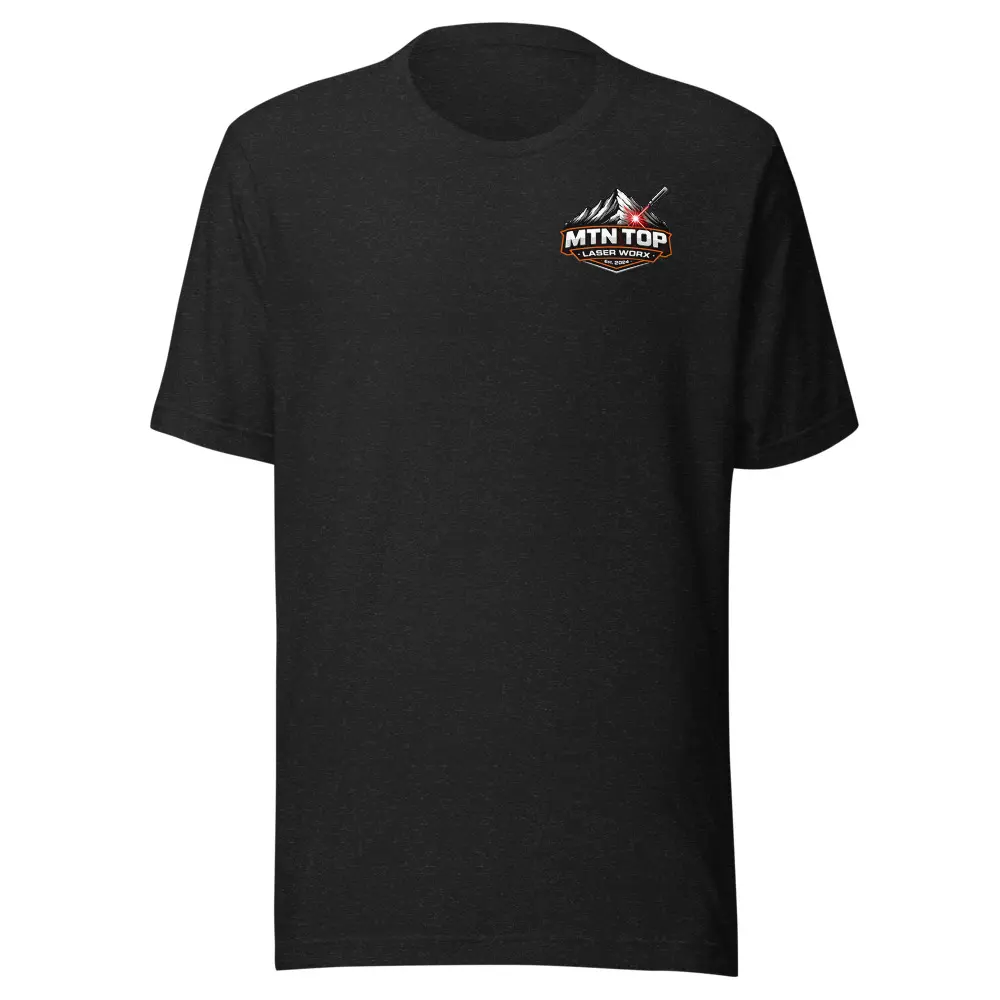 Mtn Top Laser Worx I Got Your 6 Blue Line Unisex Cotton T-Shirt - Sheer, Casual, Comfortable Cotton Fabric