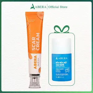 ABERA Red Turmeric Scar Removal Cream (Premium Product) - For Piited Scar, Keloids, Burns, and More