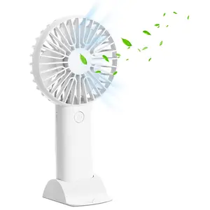 Handheld Fan Portable Fan 3 Speed Mini Fan Personal Desk Fan Mobile phone can be placed with basefor men& women Outdoor&Indoor