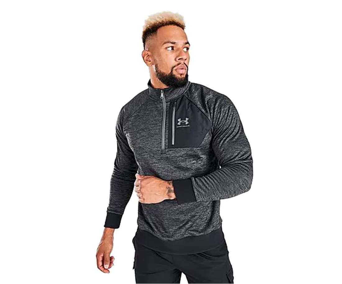 Under Armour AF Half-Zip Sweatshirt Mens Active Sweaters