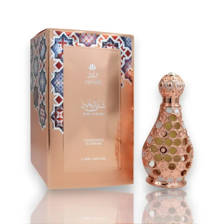 Zakat Parfums | Shatha Al Riyahin | Women's Fragrance | 20 ML | Concentrated Oil | Pistachio - Ice cream & Bergamot