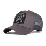 Panther Embroidered Baseball Cap, Casual Outdoor Sports Hat for Men & Women, Adjustable Sun Protection Cap for Daily Summer Beach Vacation Wear, Adjustable Snapback Cap, Animal Hats