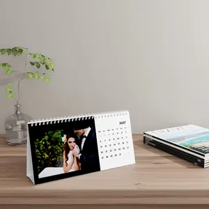 2026 Custom Photo Desk Calendar, Personalized gifts for Weddings, Anniversaries, and Family memories.