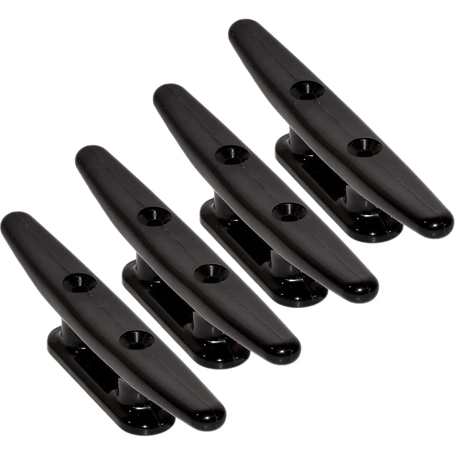 Boat Dock Cleats,Marine Kayak Nylon Cleats Black Boat Cleats Dock Cleats