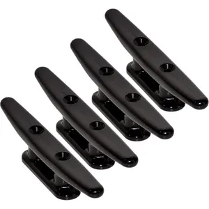 Boat Dock Cleats,Marine Kayak Nylon Cleats Black Boat Cleats Dock Cleats