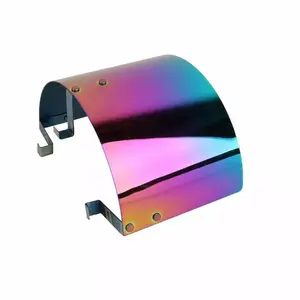 Rainbow Engine Bay Heat Shield, Automotive Radiator & Cooling System Accessory for Car Enthusiasts, Ideal for Engine Mods guys