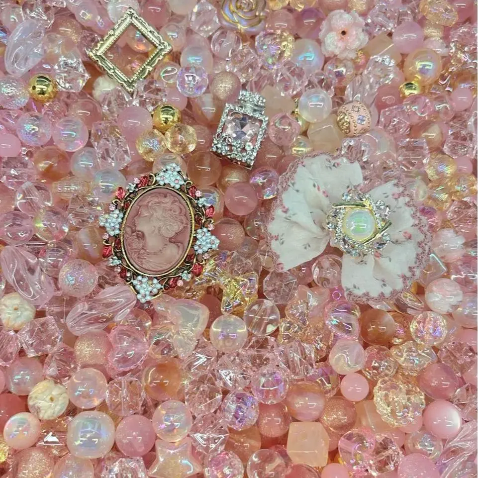 Acrylic Beads Mix 16mm for DIY Projects Bracelets Phone Charms Necklaces Beadable Pens Anklets Hair Beads Bag Chains Earrings Rings Hair Ropes Handmade Gifts Beaded Jewelry Summervibes