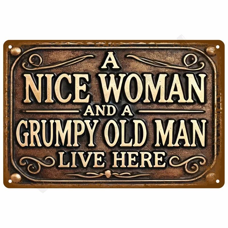 8x12inch Vintage Metal Plate Tin Sign Plates Bar Retro Metal Sign Wall Art Mural Aesthetic Room Home Decor Items Poster Garage Decoration