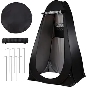 Pop Up Privacy Tent - Camping Shower Tent,Instant Shower Changing Room with  Ground Stakes Portable Toilet Dressing Room for Camping,Beach,Hiking Angling