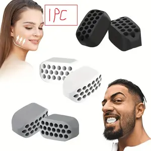 Jawline Exerciser for Men and Women, Facial Fitness Equipment for Neck and Facial Tightening, Facial Shaping Tool, Enhance Cheekbones and Chin Muscles, Facial Care Tools