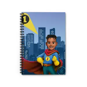 Hero Headquarters Notebook - Superhero Boy Mini Locs