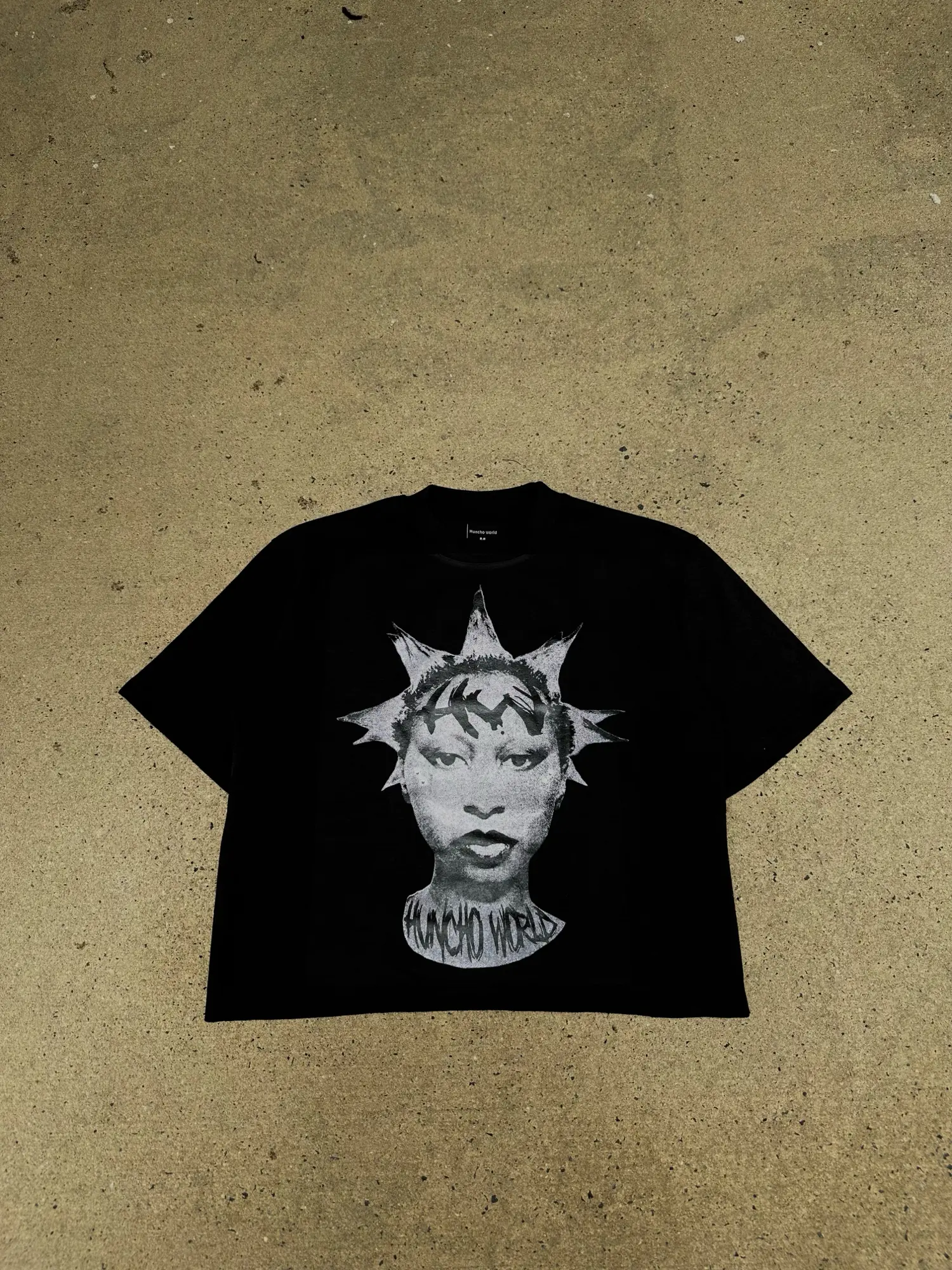 Huncho World “Assassin” Cropped  Tee
