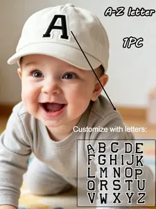 1PC Unisex Kids Baseball Cap, Adjustable Casual Hat for Boys & Girls Aged 1-3 Years, Perfect for Outdoor Play & Party, Adjustable Caps