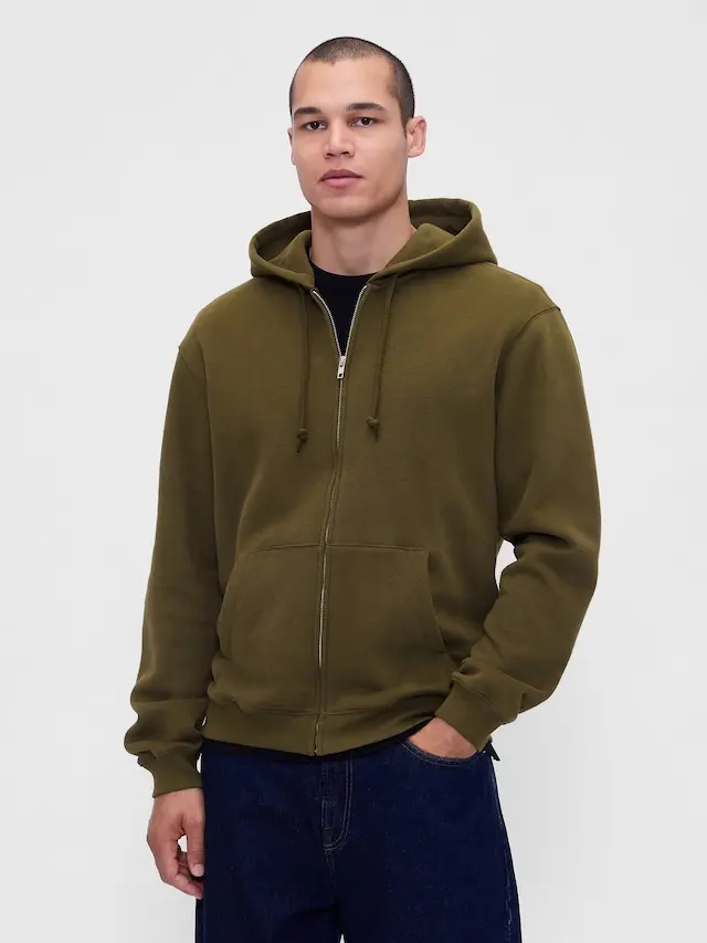 Gap Men's VintageSoft Zip Hoodie - Gender Neutral Gap Men's VintageSoft Zip Hoodie - Gender Neutral