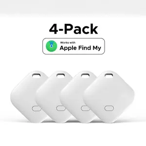 Finder Tag Compatible with Apple Offcial Chip (for iOS/Android), Anti-lost for Car Key Wallet Luggage Passport with Alarm& Left-Behind Remind Slim Bluetooth Tracker,Gps Signal Protector Smart Tracking