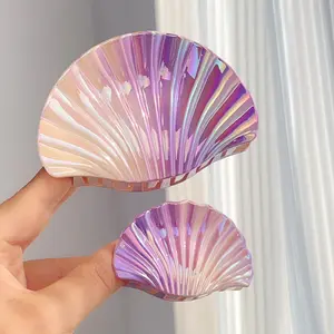 URRYKID Gradient Shell Hair Clip Vacation Style Hair Accessories for Women & Girls Summer Ocean Hair Claw Clip