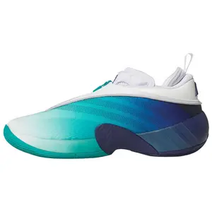 Adidas D.O.N. Issue #7 'Pure Teal' Men's Lightweight Running Shoes with Laces All Seasons Breathable Mesh & Rubber Outsole