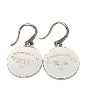 Pre-owned Tiffany & Co. Sterling Silver 925 (Ag925) Small Leather Goods Tiffany&Co. Return to Tiffany Silver Earrings